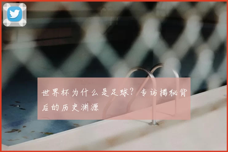 世界杯为什么是足球?专访揭秘背后的历史渊源