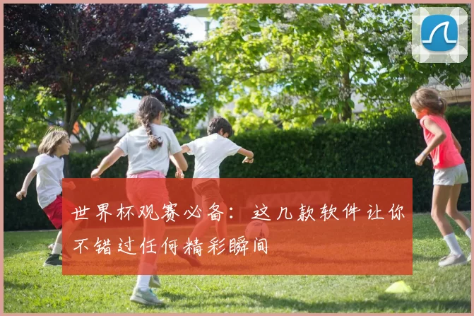 世界杯观赛必备:这几款软件让你不错过任何精彩瞬间