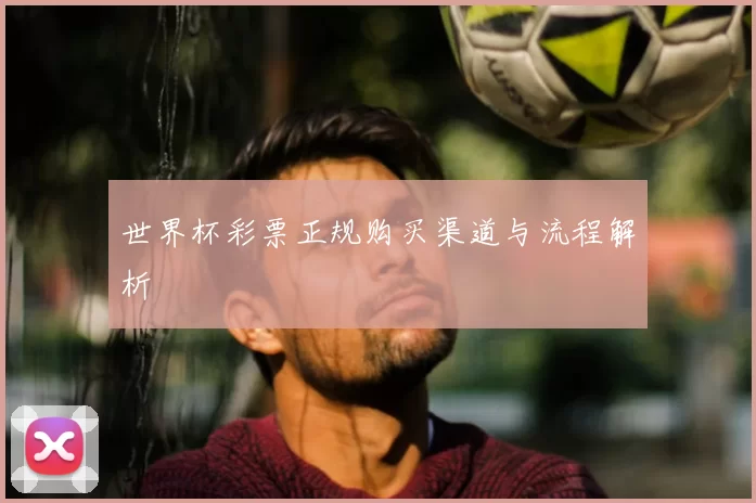 世界杯彩票正规购买渠道与流程解析